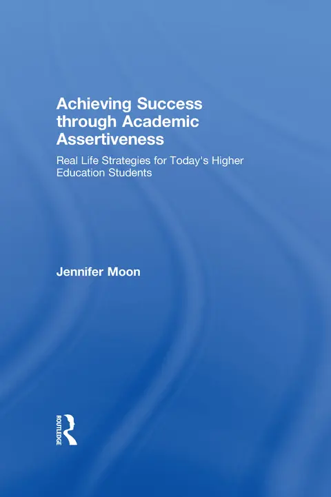 Cover of Achieving Success through Academic Assertiveness