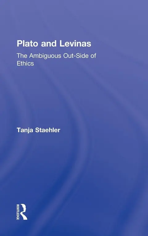 Cover of Plato and Levinas