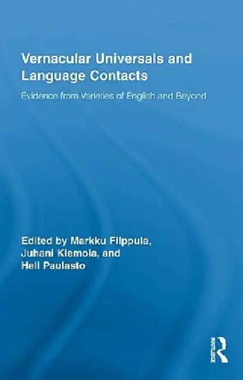 Cover of Vernacular Universals And Language Contacts