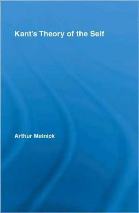 Cover of Kant's Theory of the Self