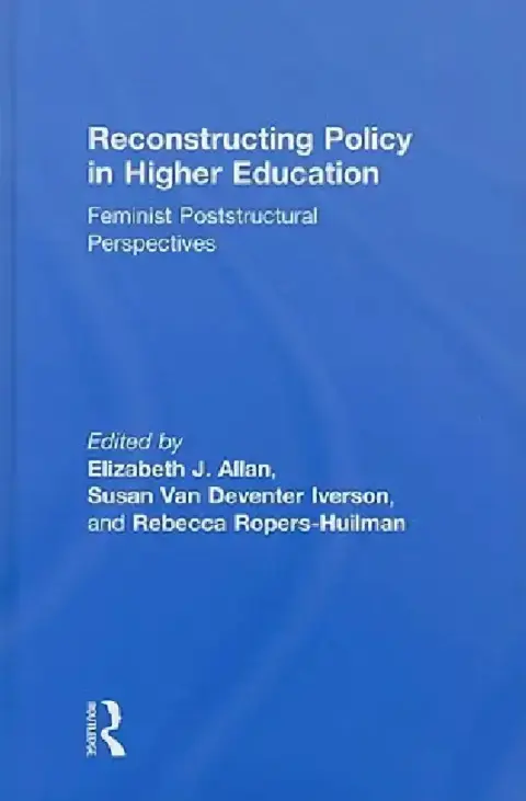 Cover of Reconstructing Policy in Higher Education