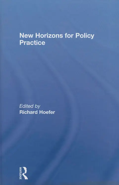 Cover of New Horizons for Policy Practice
