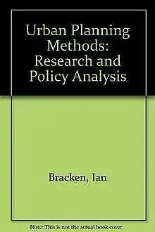 Cover of Urban Planning Methods