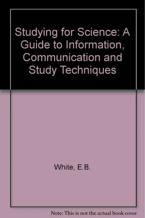 Cover of Studying for Science