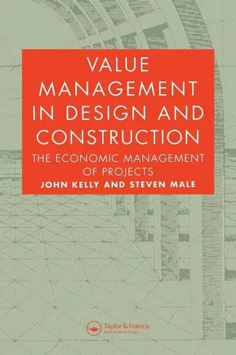 Cover of Value Management in Design and Construction