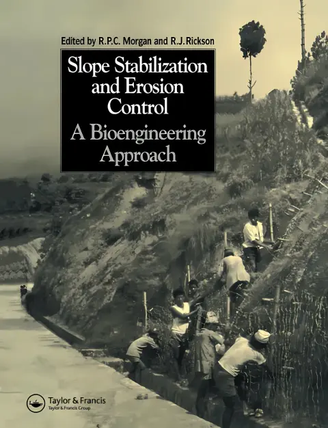 Cover of Slope Stabilization and Erosion Control