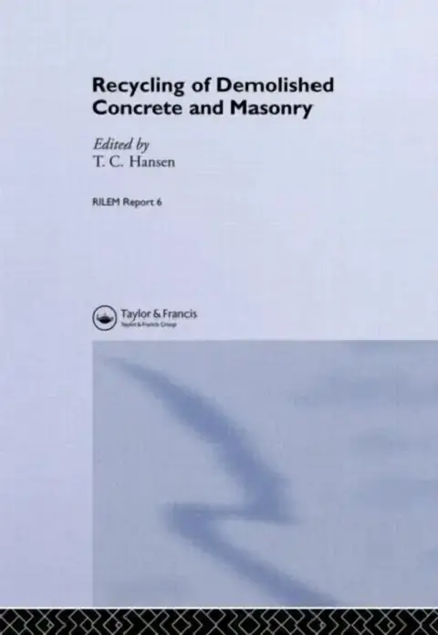 Cover of Recycling of Demolished Concrete and Masonry