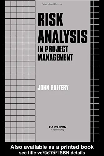 Cover of Risk Analysis in Project Management