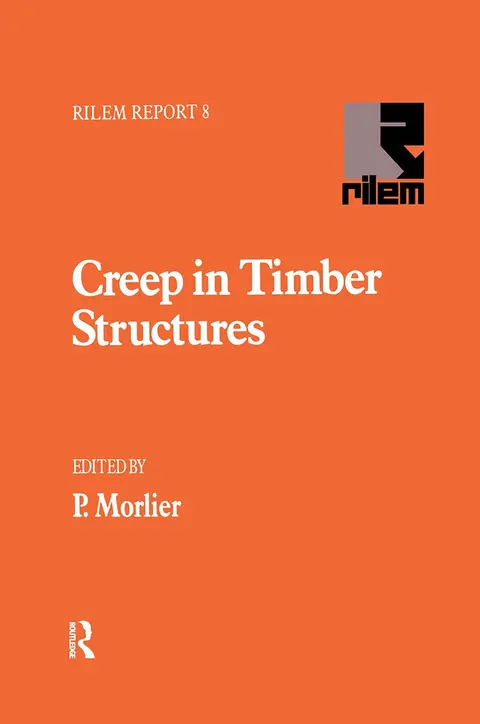 Cover of Creep in Timber Structures