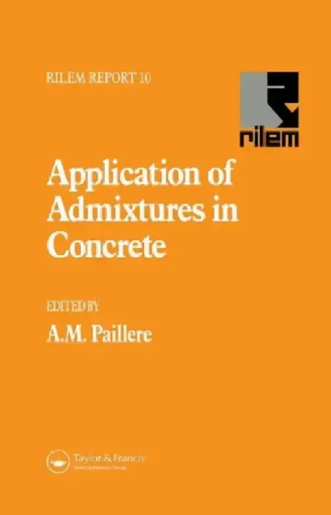 Cover of Application Of Admixtures In Concrete