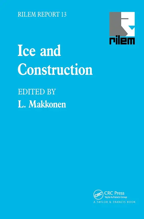 Cover of Ice and Construction