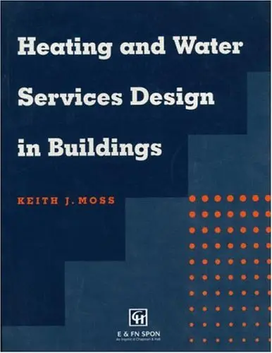 Cover of Heating and Water Services Design in Buildings
