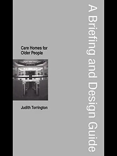 Cover of Care Homes for Older People