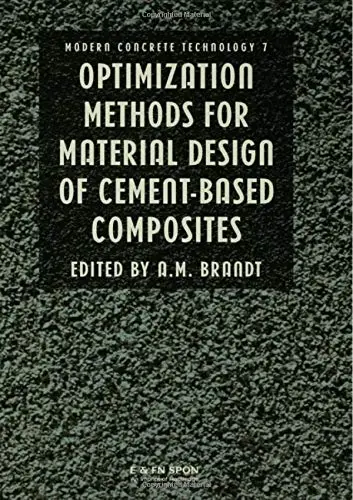 Cover of Optimization Methods for Material Design of Cement-Based Composites