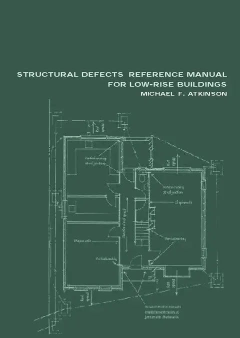 Cover of Structural Defects Reference Manual for Low-Rise Buildings