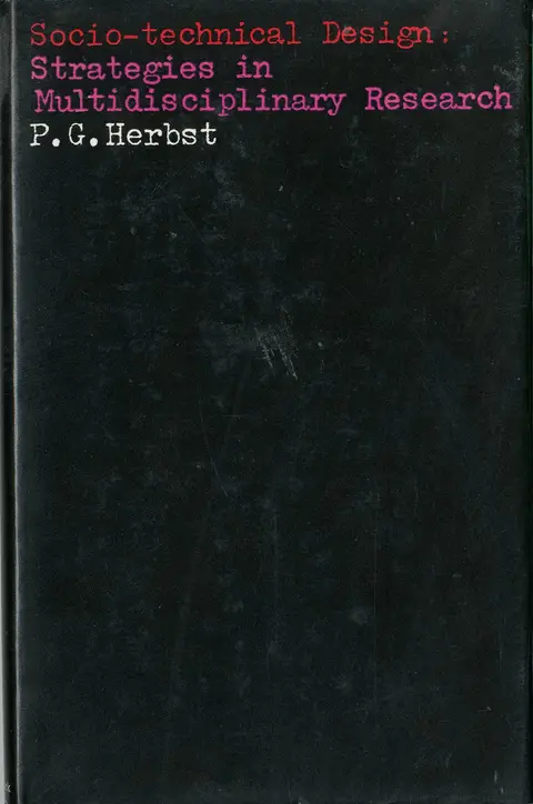 Cover of Socio-technical Design