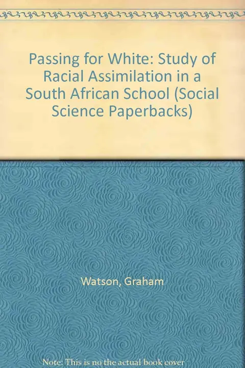 Cover of Passing for White