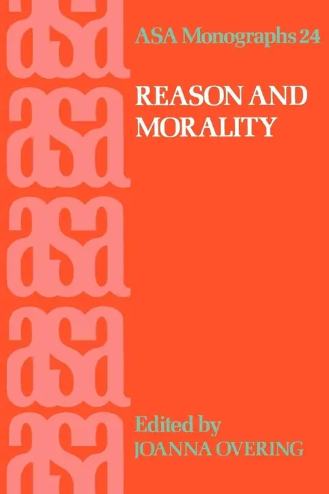 Cover of Reason and Morality
