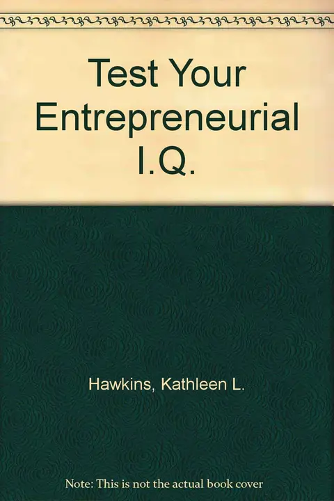 Cover of Test Entreprene Tr