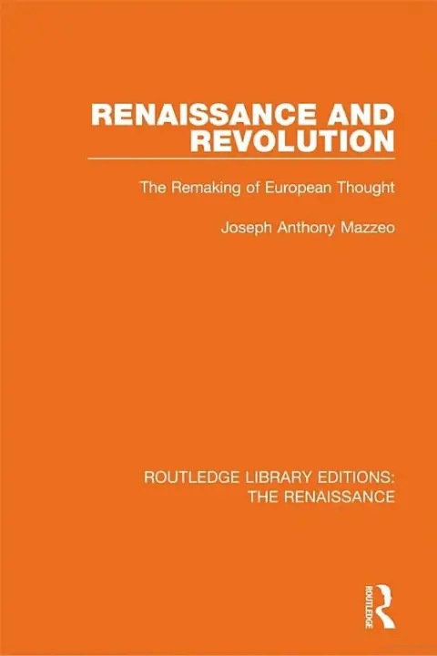 Cover of Renaissance and Revolution