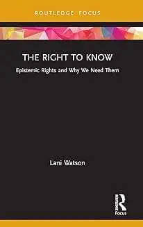 Cover of The Right to Know