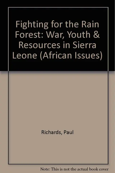 Cover of Fighting for the Rain Forest