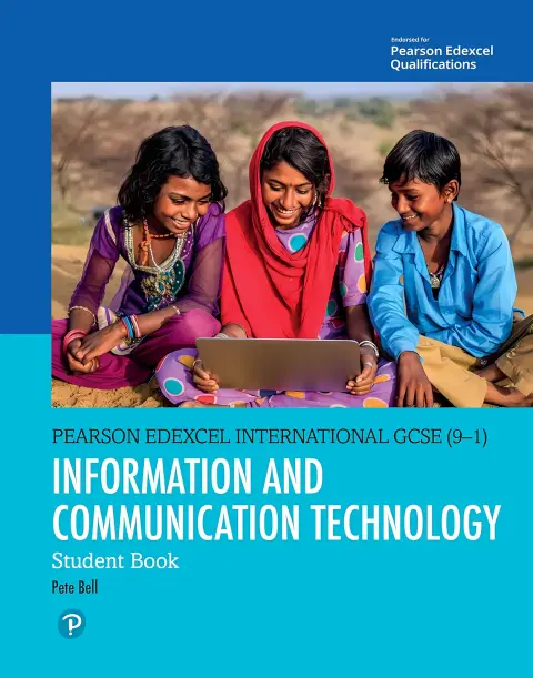 Cover of Information and Communication Technology (Edexcel IGCSE Program) for Grade 9 & 10 by Pearson