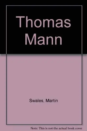 Cover of Thomas Mann