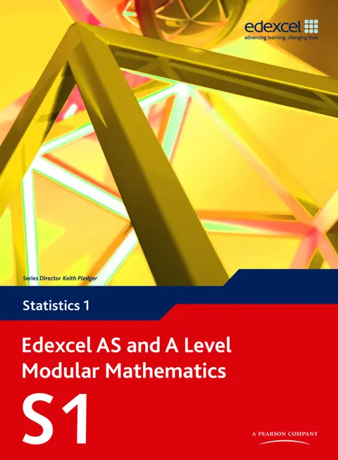Cover of Edexcel AS and A Level Modular Mathematics Statistics 1 S1