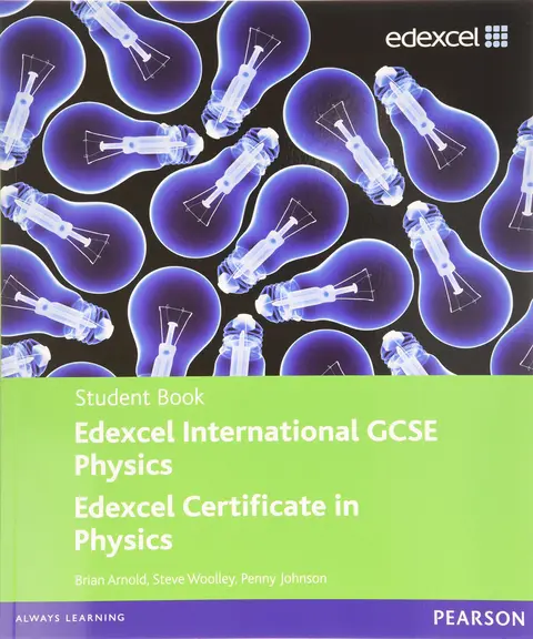 Cover of Edexcel International GCSE Physics Student Book with ActiveBook CD