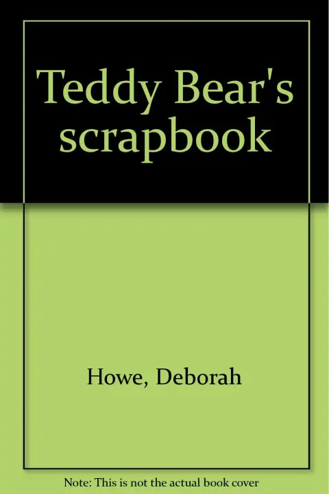 Cover of Teddy Bear's scrapbook
