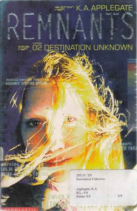 Cover of Destination Unknown