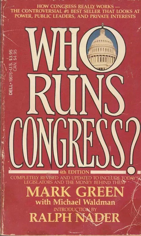 Cover of Who Runs Congress?
