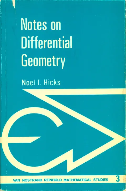Cover of Notes on Differential Geometry