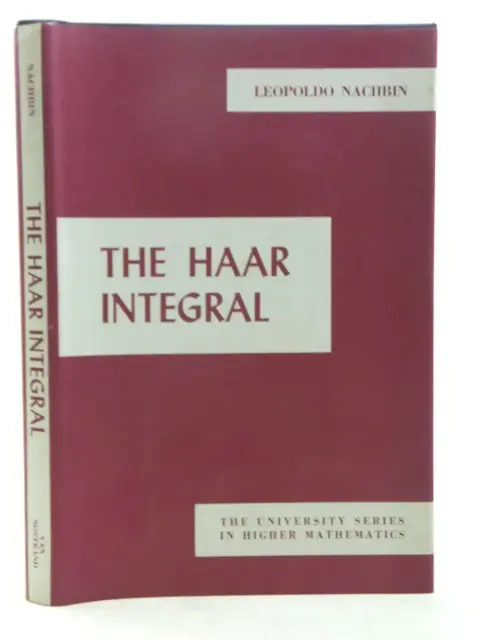 Cover of Haar Integral