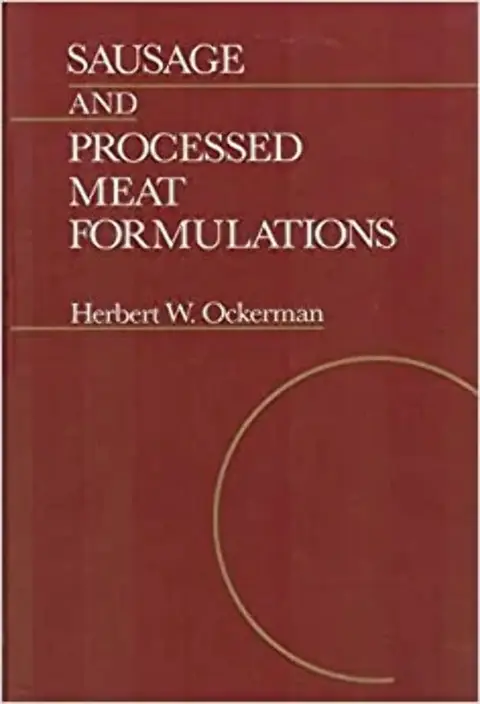 Cover of Sausage and Processed Meat Formulations