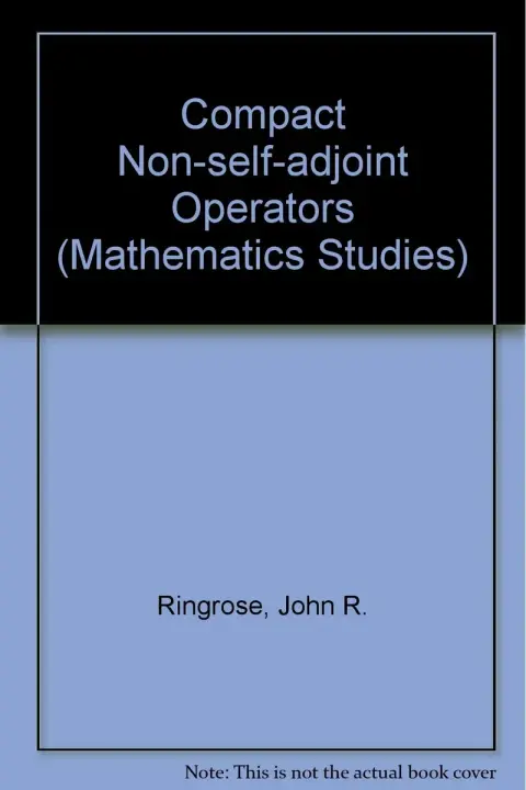Cover of Compact Non-self-adjoint Operators