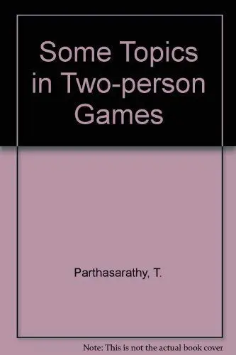 Cover of Some Topics in Two-person Games