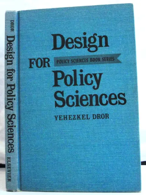 Cover of Design for Policy Sciences