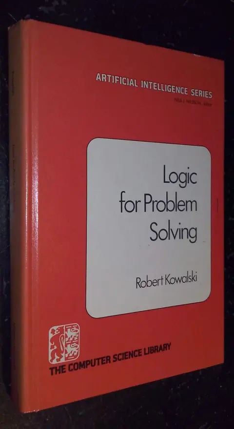 Cover of Logic for Problem Solving