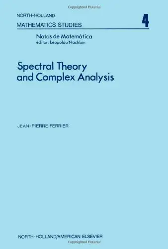 Cover of Spectral Theory and Complex Analysis
