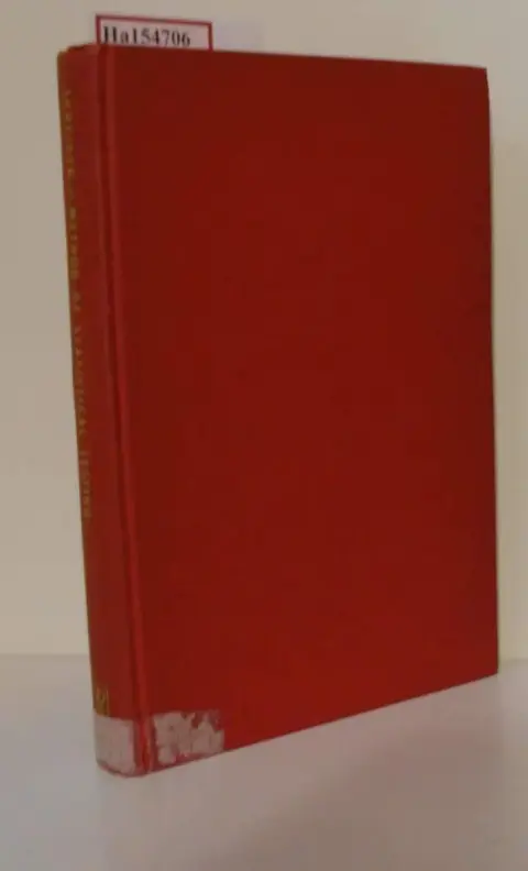 Cover of Method of Statistical Testing