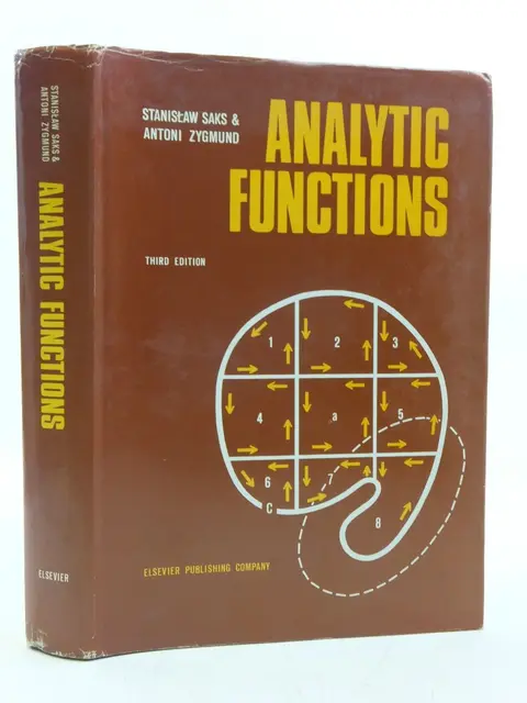 Cover of Analytic Functions
