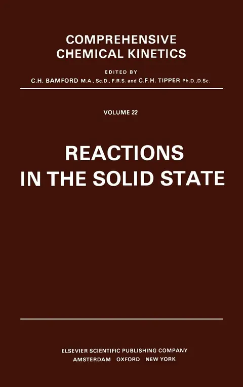 Cover of Reactions in the Solid State