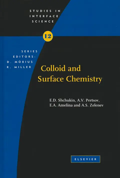 Cover of Colloid and Surface Chemistry