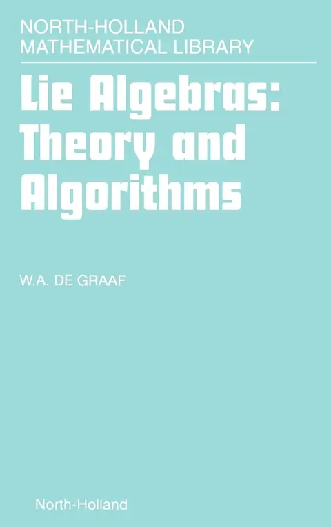 Cover of Lie Algebras