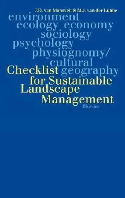 Cover of Checklist for Sustainable Landscape Management