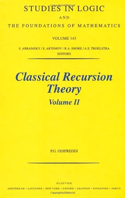 Cover of Classical Recursion Theory
