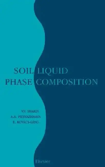 Cover of Soil Liquid Phase Composition