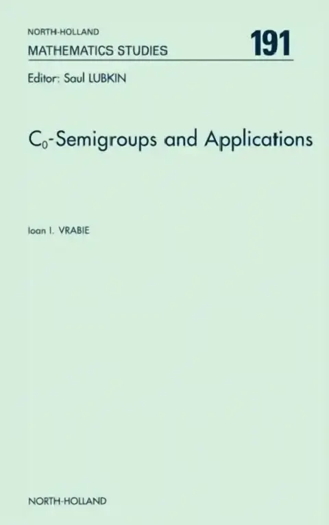 Cover of Co-Semigroups and Applications